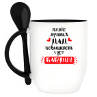 Кружка с ложкой