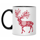 Кружка двухцветная