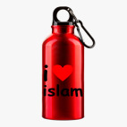 Металлическая бутылка 400 мл UV-DTF