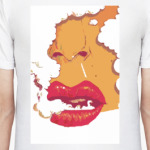 Девушка курит