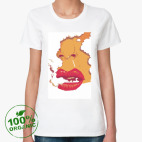 Женская футболка органик