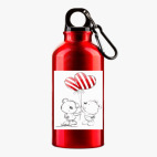 Металлическая бутылка 400 мл UV-DTF