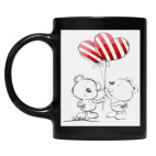 Кружка цветная UV-DTF