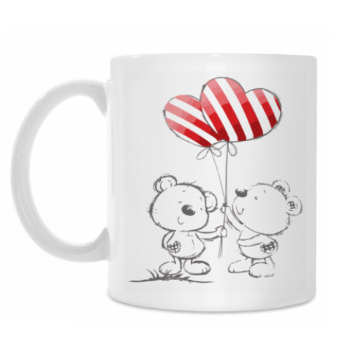 Кружка с принтом Love