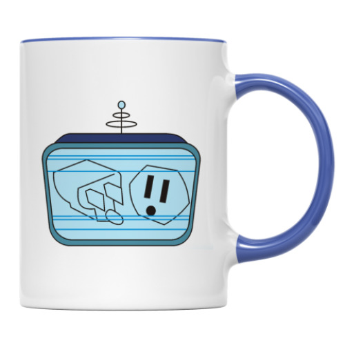 Кружка с принтом UFO