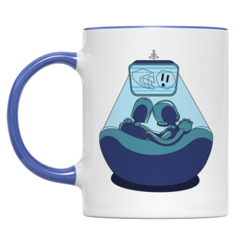 Кружка с принтом UFO