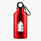 Металлическая бутылка 400 мл UV-DTF