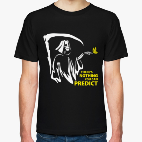 Футболка с принтом Death and Butterfly