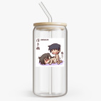 Банка с бамбуковой крышкой