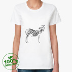 Женская футболка органик