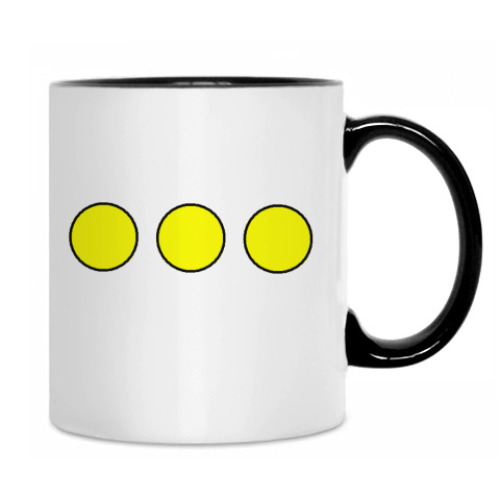 Кружка с принтом pacmen