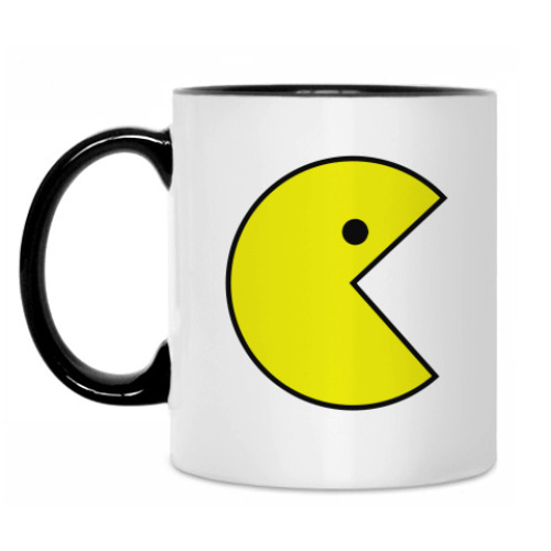Кружка с принтом pacmen