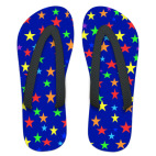 Шлёпанцы  'Цветной звездопад'