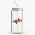 Банка с бамбуковой крышкой