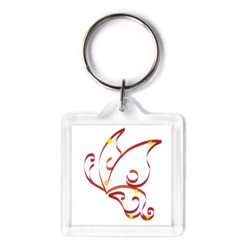 Брелок с принтом Genshin Impact