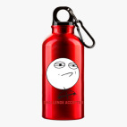 Металлическая бутылка 400 мл UV-DTF