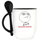 Кружка с ложкой