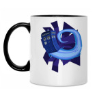 Кружка двухцветная