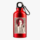 Металлическая бутылка 400 мл UV-DTF