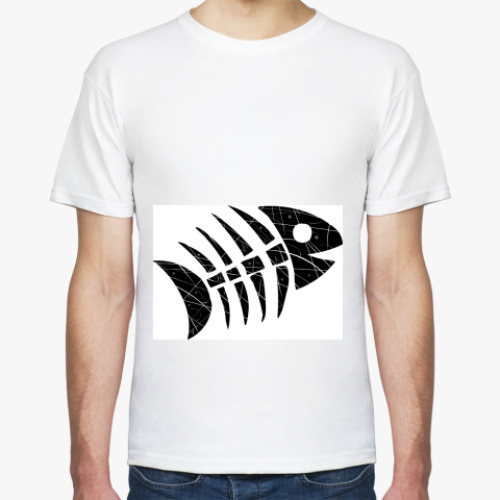 Футболка с принтом Рыба