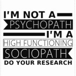 High-functioning sociopath