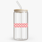 Банка с бамбуковой крышкой