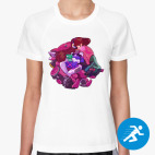 Женская спортивная футболка