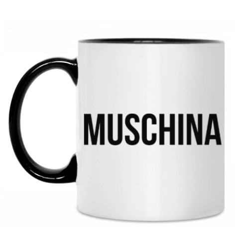 Кружка с принтом Muschina