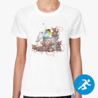 Женская спортивная футболка