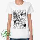 Женская футболка органик