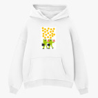 Толстовка худи оверсайз