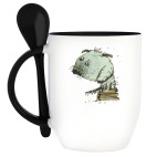 Кружка с ложкой