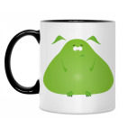 Кружка двухцветная