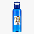 Прозрачная спортивная бутылка