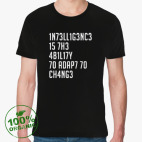 Мужская футболка органик