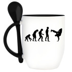 Кружка с ложкой