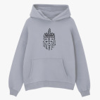 Толстовка худи оверсайз