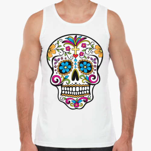 Майка с принтом Сalavera