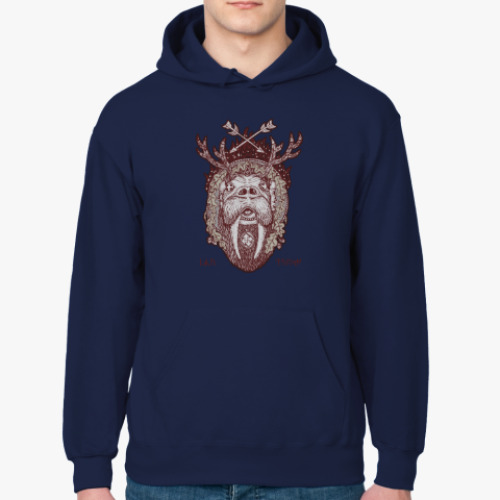 Толстовка худи с принтом Iku-Turso