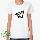 Женская футболка органик