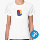 Женская спортивная футболка