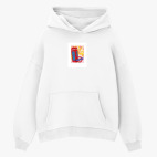 Толстовка худи оверсайз