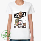 Женская футболка органик