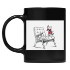 Кружка цветная UV-DTF