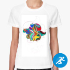 Женская спортивная футболка