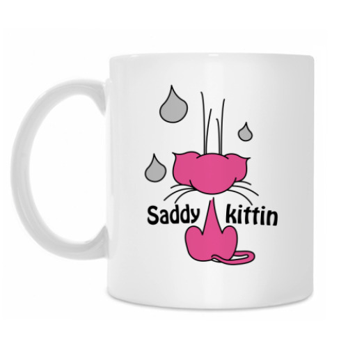 Кружка с принтом Котёнок