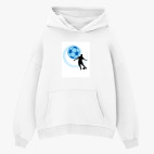 Толстовка худи оверсайз