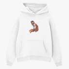 Толстовка худи оверсайз