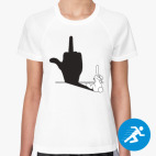 Женская спортивная футболка
