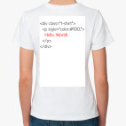 Женская футболка